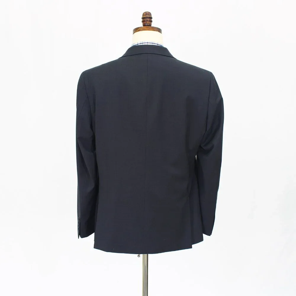 Calvin Klein 44R Gray Blazer Sport Coat Jacket 2-Button Solid Y288_7